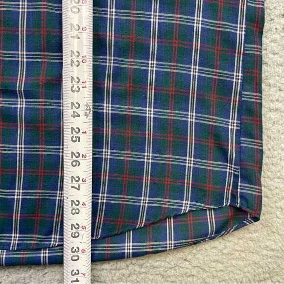 Levis Shirt Mens Large Plaid Thin Lightweight Summer Tailored For Men USA VTG - Picture 11 of 16